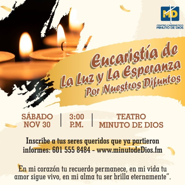 Eucaristía de la luz y la esperanza por nuestros difuntos