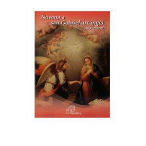 Novena a San Gabriel arcángel