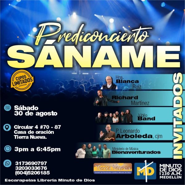 Prediconcierto "Sáname" (Medellín)