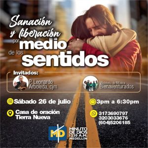 Sanación y Liberación por medio de los sentidos - (Medellín)
